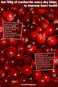 Just 100g Of Cranberries Every Day Helps To Improve Heart Health