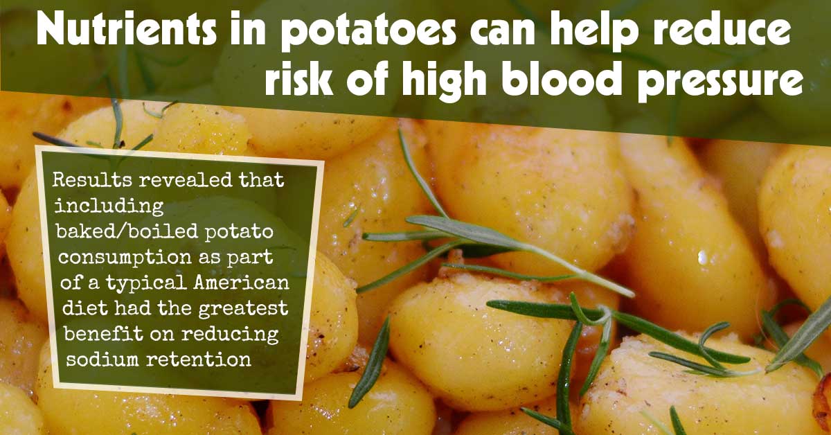 Nutrients in Potatoes Can Help Reduce Risk of High Blood Pressure